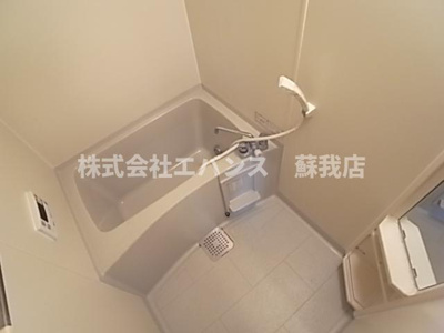 【浴室】 | クレアールB | 落ち着いた空間のお風呂です