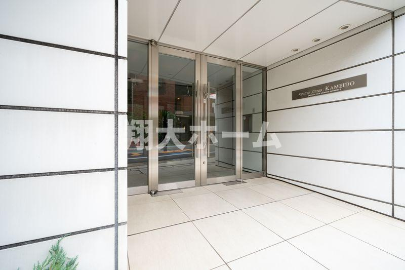 スパシエ ジーベック 亀戸のエントランス