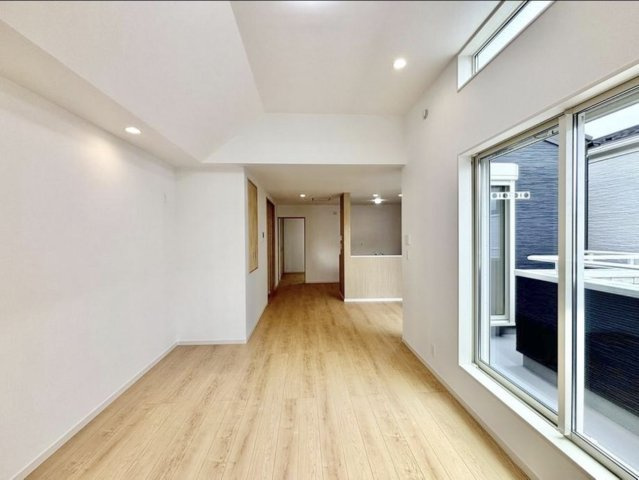 藤沢市城南1丁目　新築戸建　　全２棟の居間・リビング