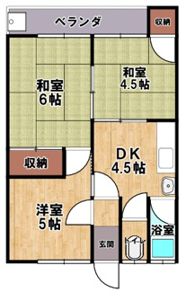【間取り】 | サープラス壱番館