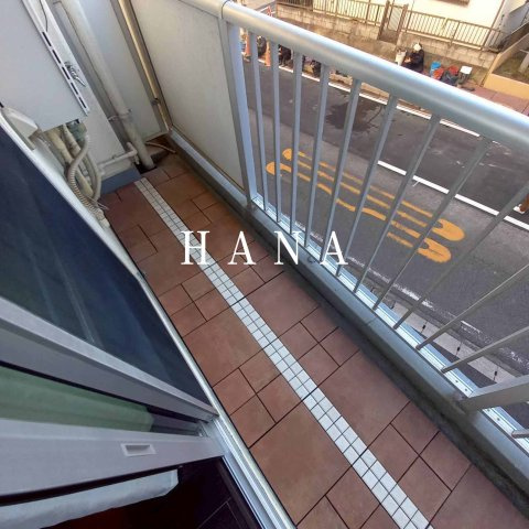 行徳マンションのバルコニー