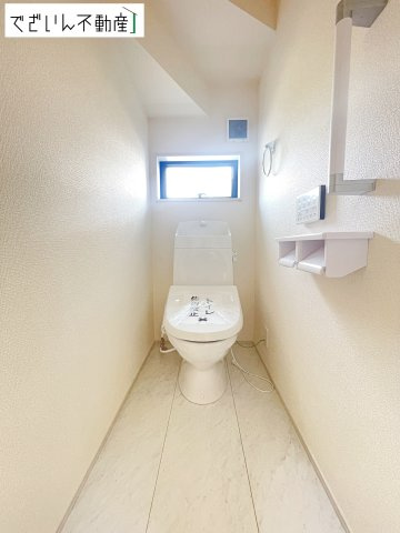 【トイレ】 | Livele Garden.S熊谷市末広第5　新築住宅 | ≪2号棟≫
現地(2026年4月撮影)
