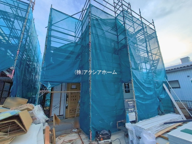 所沢市山口・全2棟　新築一戸建　B号棟の外観|現地写真（2025年12月15日撮影）