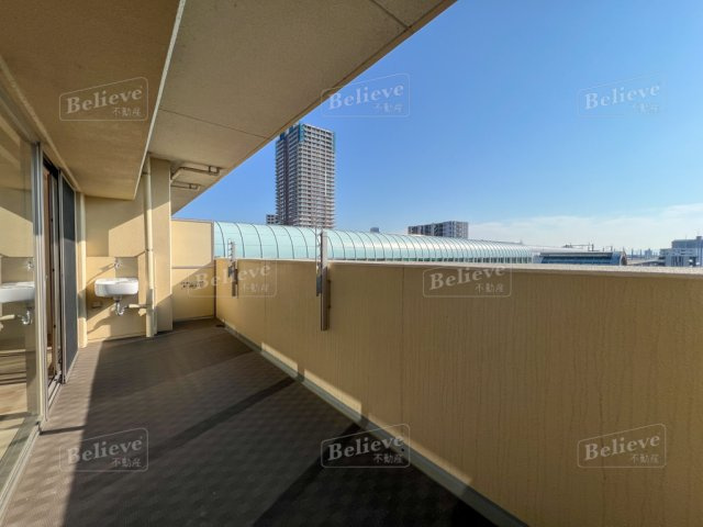 アルファフレシア久留米駅前のバルコニー|日当たりの良いバルコニー♪