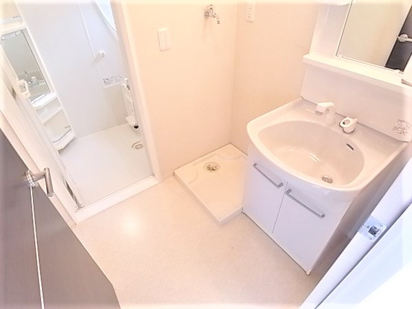 クロシェット津田沼の独立洗面台|別のお部屋の写真です