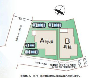 【区画図】 | 千葉市中央区星久喜町　新築分譲住宅A号棟 | 千葉市中央区星久喜町　A号棟