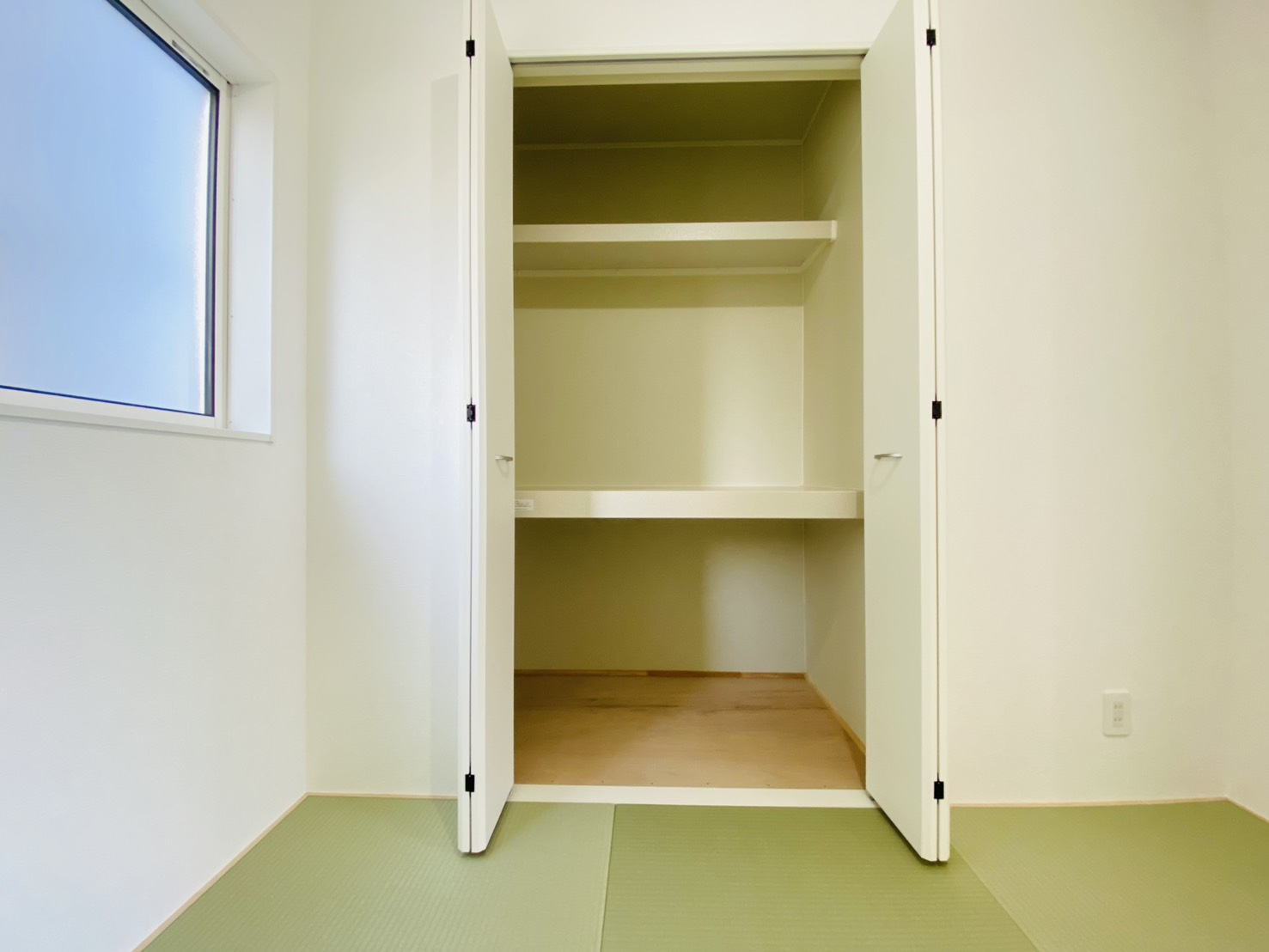 瑞穂市野田新田の新築一戸建の収納|和室クローゼット