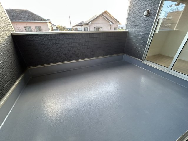 瑞穂市野田新田の新築一戸建のバルコニー