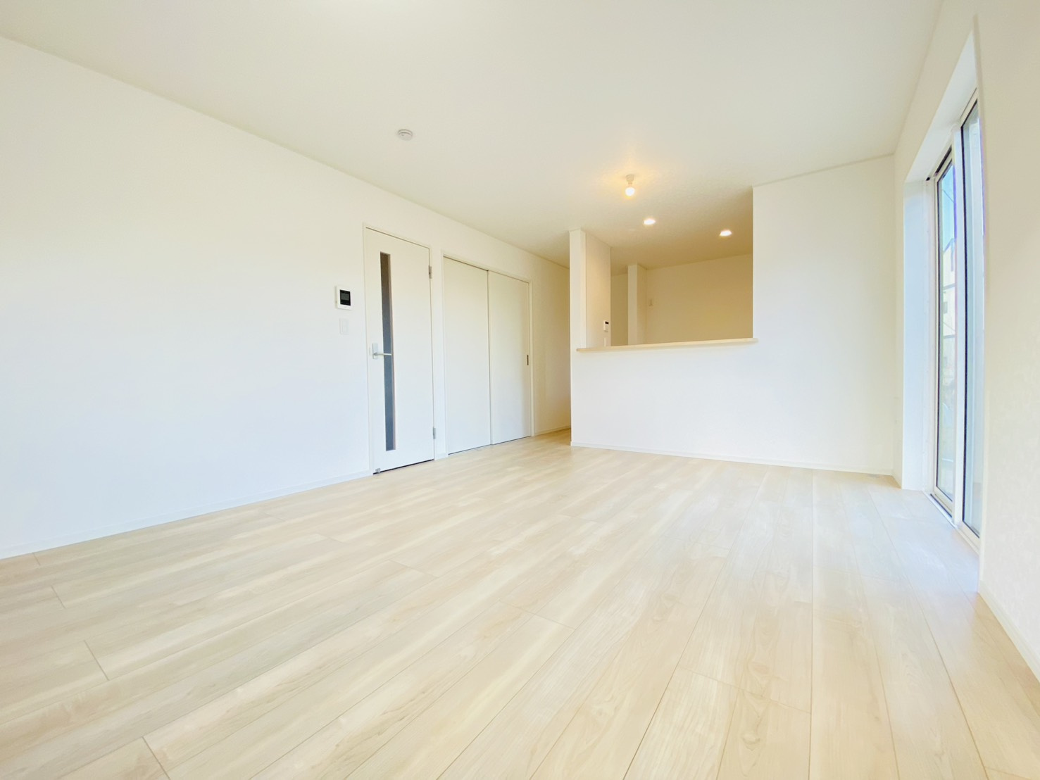 瑞穂市野田新田の新築一戸建の居間・リビング