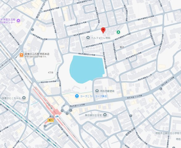 【地図】 | 明石市魚住町西岡　中古戸建