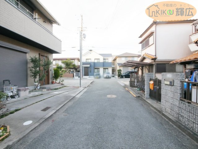【前面道路含む現地写真】 | 明石市魚住町西岡　中古戸建