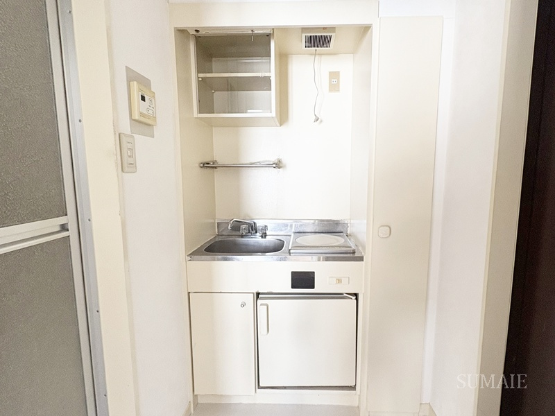 レオパレス高砂のキッチン|1口コンロのキッチンです☆