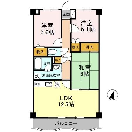 ビヴァシティ函南の間取り