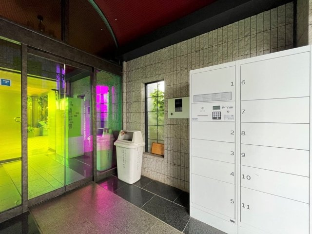 練馬区上石神井２丁目の賃貸マンションのエントランス
