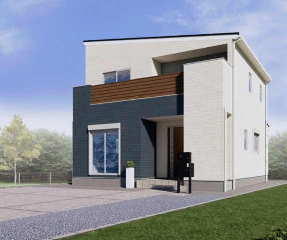 【外観パース】 | 久喜市上内　新築戸建　全4棟　2号棟 | 2号棟