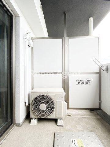 パルティール御器所のバルコニー