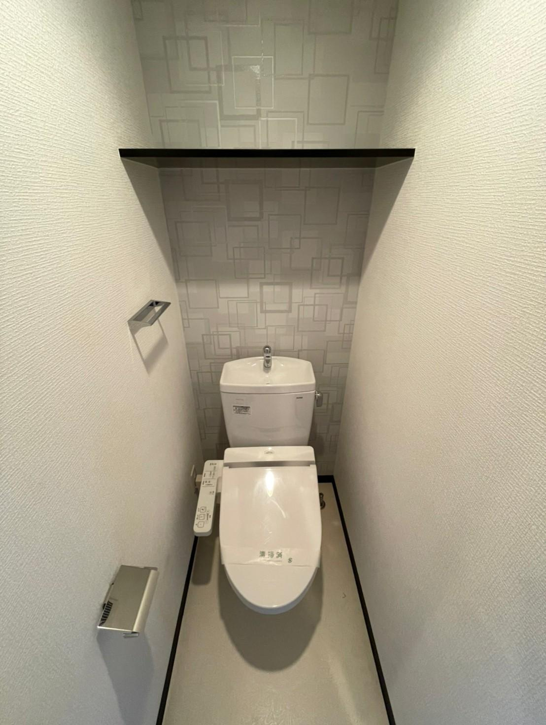 大阪市都島区中野町３丁目の賃貸マンションのトイレ