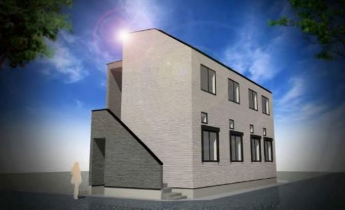 ブライト弥生(ブライトヤヨイ)の外観|完成予想パース