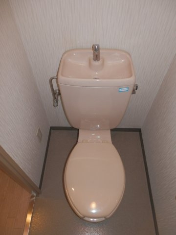 大阪市城東区野江４丁目の賃貸マンションのトイレ