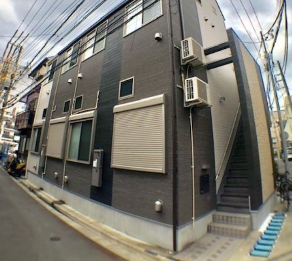 グリーンビュー西日暮里のエントランス