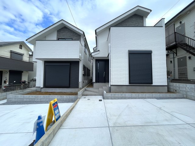 騒がしい環境がキライな方へ。間違いなき静かすぎて草な『保土ケ谷区川島町』新築戸建の外観|２号棟・３号棟