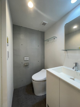 練馬区桜台４丁目の賃貸マンションのトイレ