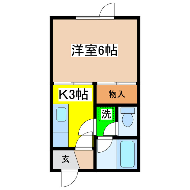 グッディハウスの間取り