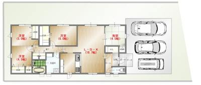 【区画図】 | 一万城町 2,730万円