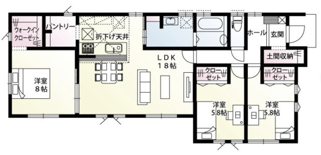 【間取り】 | 久喜市上内　新築戸建　全4棟　4号棟