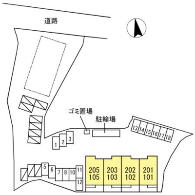 【区画図】 | ルーチェ・デルソーレ