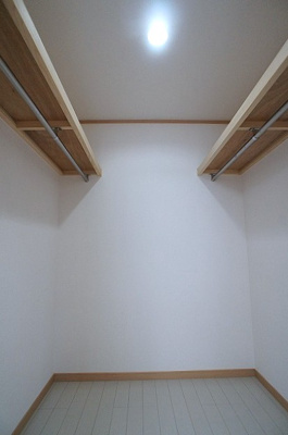 【収納】 | リブリ・FERIOⅡ | ウォークインクローゼットです