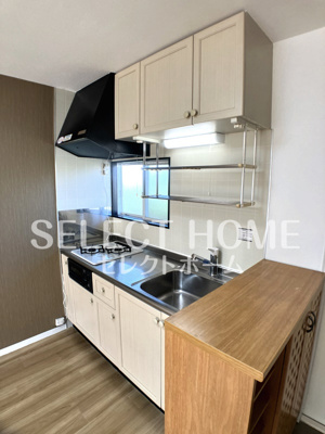 【キッチン】 | ライトハイツH棟 | 同型タイプコンパクトなキッチンで掃除もラクラク