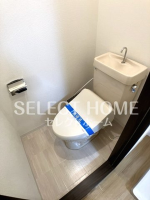 【トイレ】 | ライトハイツH棟 | 同型タイプトイレです