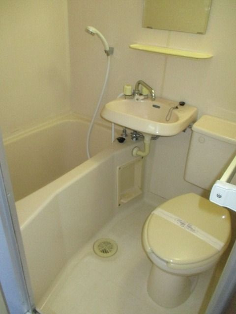 キャッスルアメニティの浴室