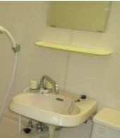 キャッスルアメニティの洗面所