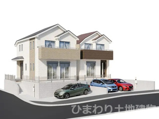 【間取り】 | 海老名市国分寺台4丁目 Ｂ号棟 | 都市ガス　二部屋から行き来できるバルコニー　Ｗロックディンプルキー（スマートキー）　浴室乾燥機+窓　LDK15.6帖　全居室収納