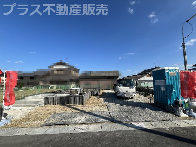 【外観】 | 福岡市西区太郎丸2丁目1期　1号棟（全2棟）【仲介手数料無料・0円】 | 建築中の物件は、お近くのモデルハウスも一緒にご覧頂けます。