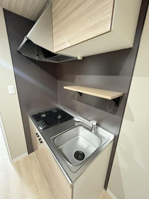 【キッチン】 | ガーデンヒルズ長者町 | ガスコンロ付き