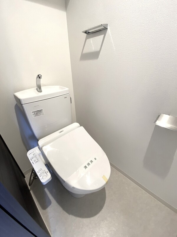 エステムコート神戸元町ヒルズのトイレ|コンパクトで使いやすいトイレです