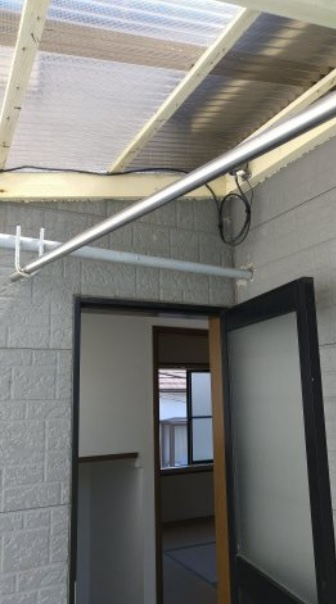 塩屋町４丁目　中古戸建　収益のバルコニー