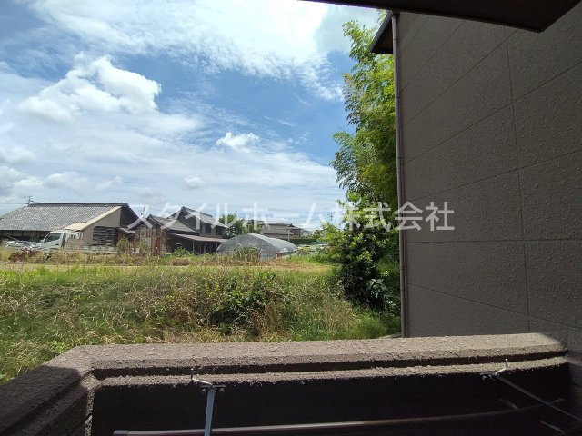 セザンヌ松井の展望|バルコニーからの展望です。