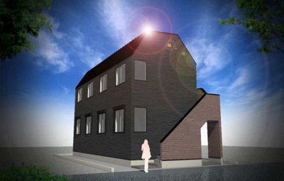 【外観パース】 | ハーモニーテラス柳原Ⅶ | 同一仕様写真