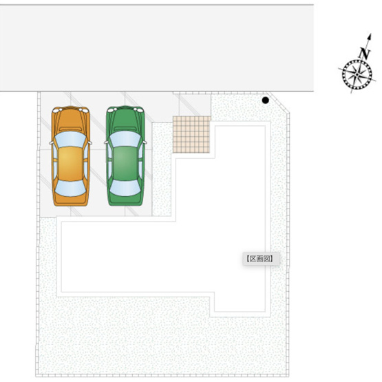 【区画図】 | 行田市桜町3丁目　新築戸建　全9棟　2号棟