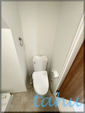 北区岸町１丁目のアパートのトイレ