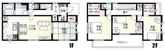 【間取り】 | 行田市桜町3丁目　新築戸建　全9棟　7号棟