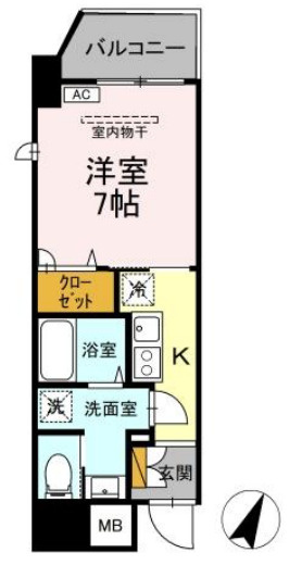 1/6thの間取り