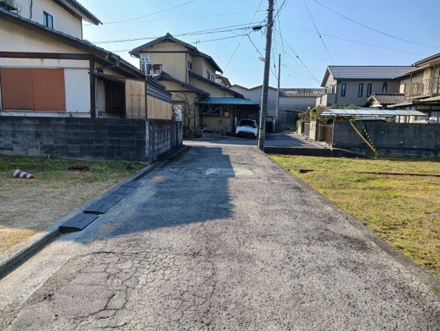郡家町売土地の外観