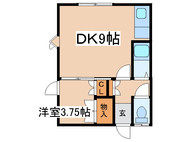 メゾン峰の間取り
