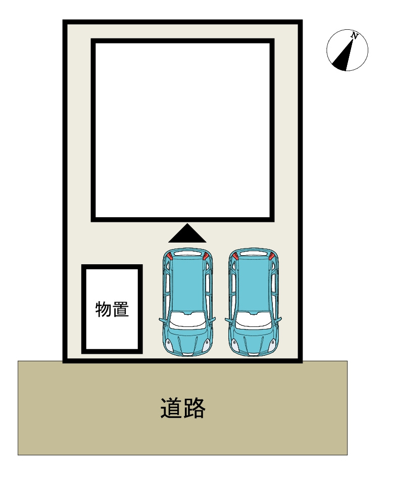 八戸市桜ケ丘2丁目の区画図