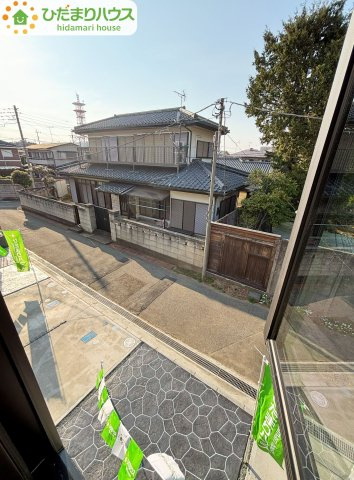 野田市野田4期　新築戸建　3号棟の展望|日当たり良好(^^)/			

